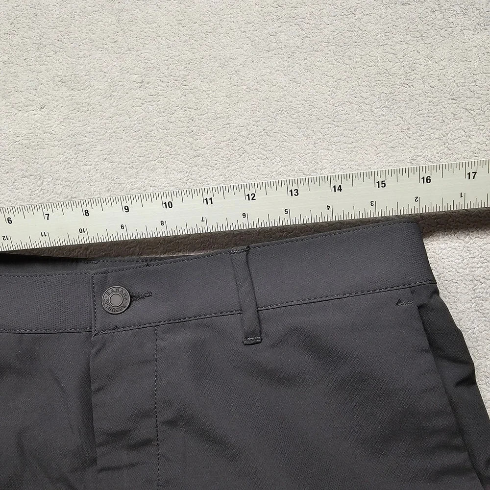 Banana Republic Performance Chino Pant Mens 32x34 Gray Golf Commuter 1557516